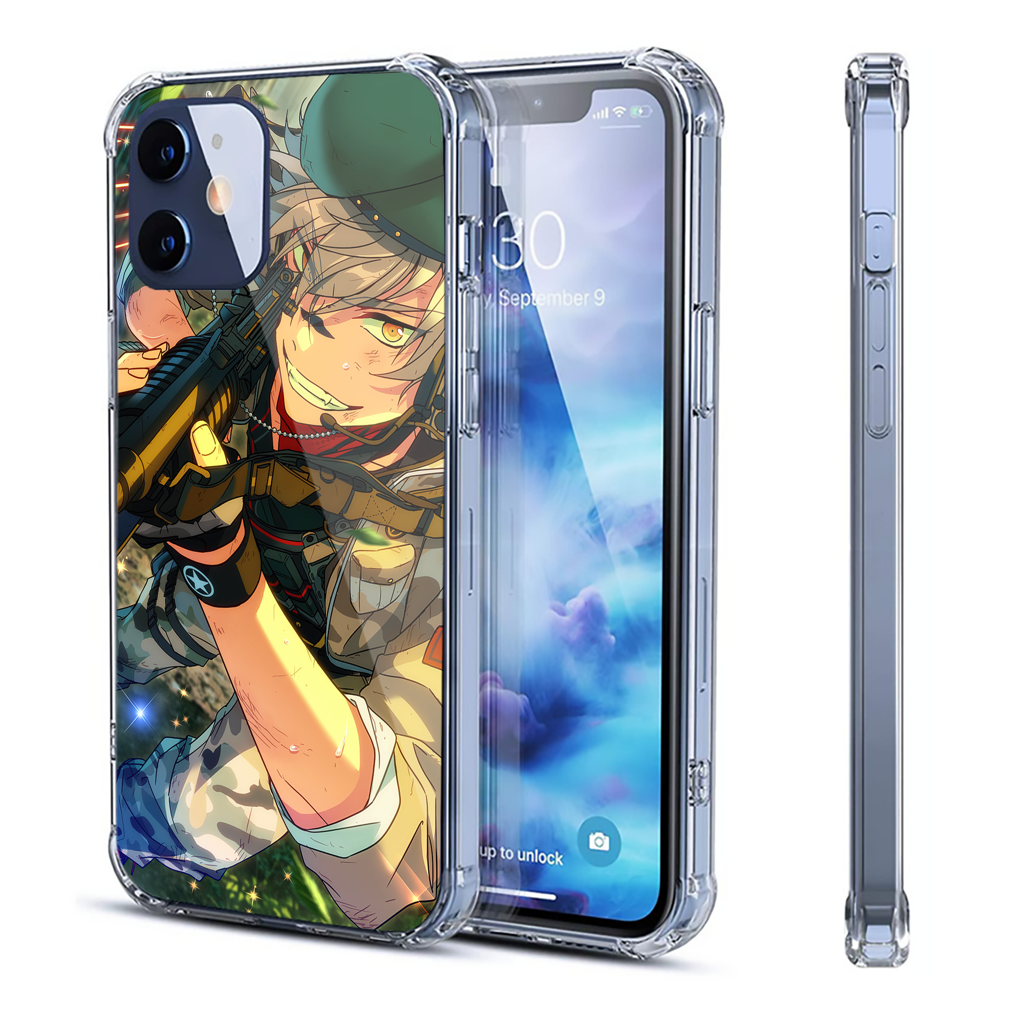 （画像用） あんさんぶるスターズ! Ensemble Stars 【iPhone 12シリーズ対応】透明スマホケース（クリアソフトケース）
